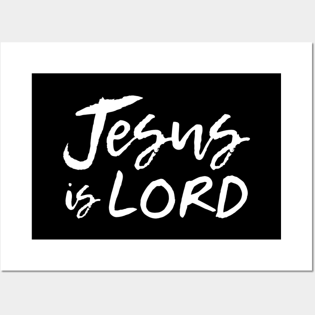 Jesus is LORD script Wall Art by timlewis